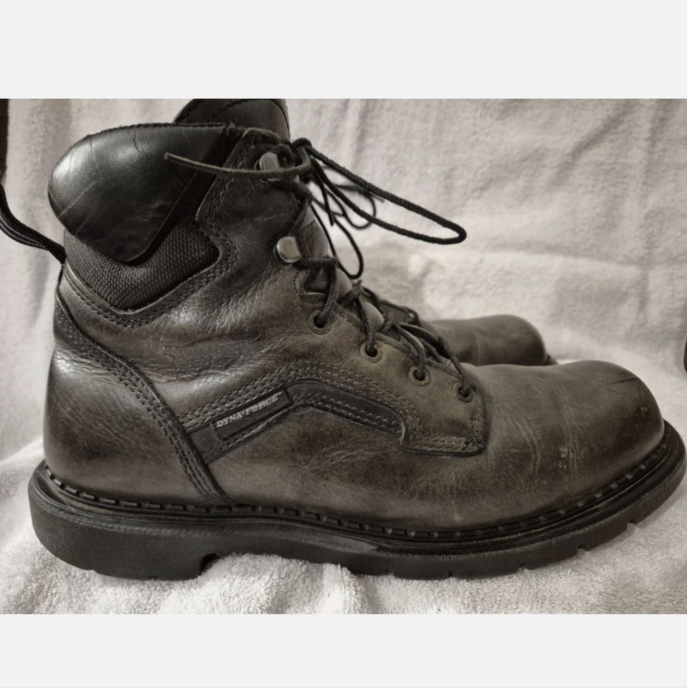 Red Wing Dyna Force Steel Toe Work Boots Mens 11.5 B Leather 923 EH